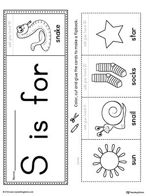 Letter S Beginning Sound Flipbook Printable Worksheet.The Letter S Beginning Sound Flipbook is the perfect tool for learning and practicing to recognize the letter S and it's beginning sound. Sound S Activities, S Letter Worksheet, Letter S Kindergarten, S Sound Worksheet, S Sound Activities, Letter S Worksheets For Preschool, Letter S Activity, Letter S Activities For Preschool, Alphabet Sounds Song