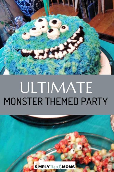 Check out all these ideas and recipes we used to celebrate our Monster Themed Party and plan your own Ultimate Monster Themed Party for a birthday or Halloween this year! Monster Themed Food, Monster Theme Birthday Party, Monster Mash Party, Monster Birthday Party, Party Food Themes, Monster Cake, Monster Theme, Halloween This Year, Theme Birthday Party