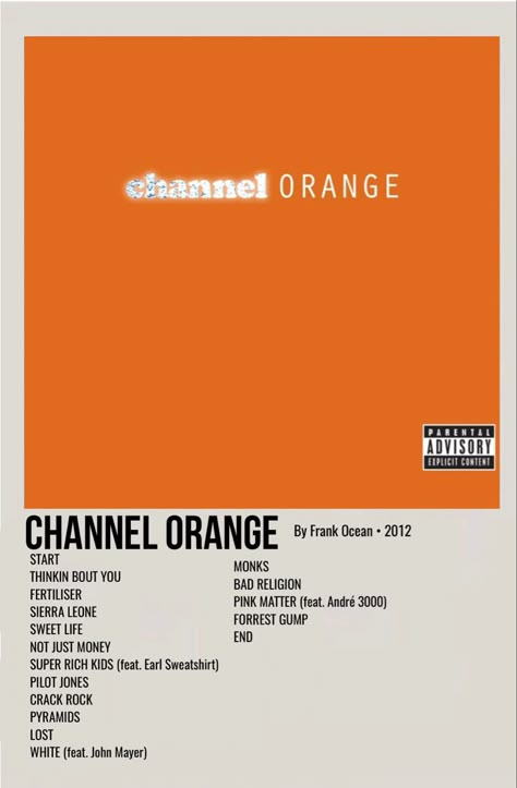 minimal polaroid album poster for frank ocean, channel orange Poster Ideas Music, Cover Rap, Frank Ocean Channel Orange, Polaroid Album, Rap Album Covers, Channel Orange, Music Poster Ideas, Poster Ideas, Frank Ocean