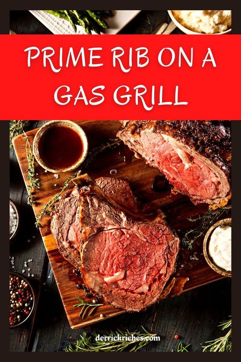 Grilled Prime Rib, Cooking Prime Rib Roast, Smoked Prime Rib Roast, Prime Rib Steak, Beef Rib Roast, Smoked Prime Rib, Prime Rib Roast Recipe, Cooking Prime Rib, Rib Roast Recipe