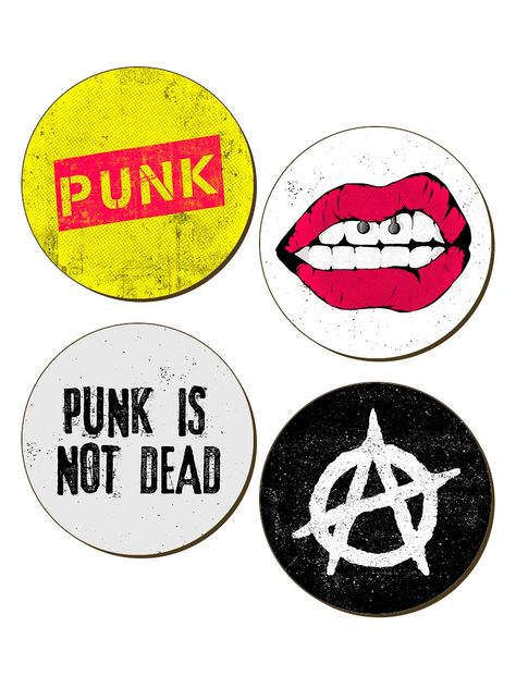 Punk Is Not Dead, Punk Symbols, Punk Logo, Craft Market Display, Punk Pins, Punk Patches, Arte Punk, Punk Girl, Tattoo Flash Art