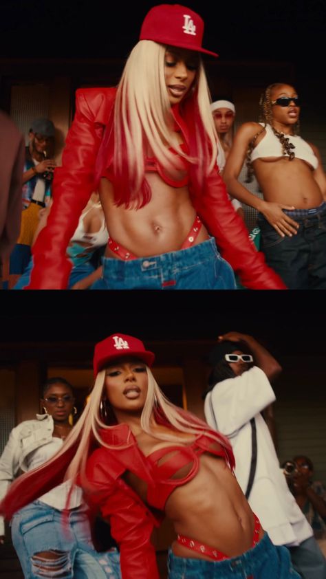 On My Momma Victoria Monet, On My Mama Victoria Monet, Victoria Monet On My Mama Outfits, 2000s Music Video Aesthetic, Victoria Monet Concert Outfit, Victoria Monet Outfits, Victoria Monet Aesthetic, Halloween Constumes, Victoria Monét