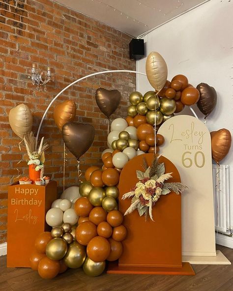 PRICES MAY VARY. PACKING INCLUDING : fall balloon arch kit contain.Metallic Balloons (5"x18pcs,10"x14pcs,12"x3pcs),Cream Peach Balloons(5"X16pcs,10"X10pcs,12"x3pcs),Double Stuffed fall balloon(5"x28pcs,10"x16pcs,18"x6pcs),Orange metallic heart-shaped balloons 2pcs ,Cream metallic heart-shaped balloons 2pcs,dark coffee metallic heart-shaped balloons 3pcs.Free to you: 1Roll Glue , Balloon Chain. High Quality Materials: All fall balloon arch kit are made of high quality latex, which are durable and Fall Decor For Birthday Party, Copper Birthday Decorations, Fall Colors Balloon Garland, Birthday Backdrop Without Balloons, 70th Birthday Decorations For Mom, Fall Ballons Decoration, Fall 70th Birthday Party Ideas, Burnt Orange Party Decorations, Burnt Orange Party Decor