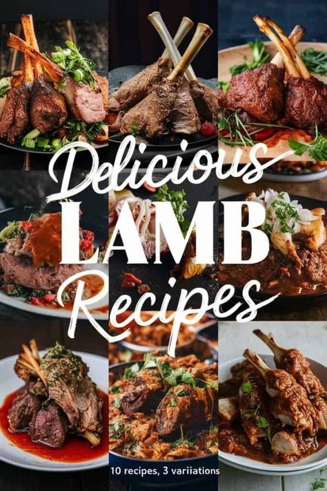 10 Delicious Lamb Recipes That Will Make You Feel Like a Master Chef Recipes With Lamb Meat, Cold Lamb Recipes, Lamb Steaks Recipes Dinners, Lamb Dishes Main Courses, Christmas Lamb Dinner, Lamb Bolognese Recipes, Lamb Steak, Rack Of Lamb Side Dishes, Lamb Dinner Recipes