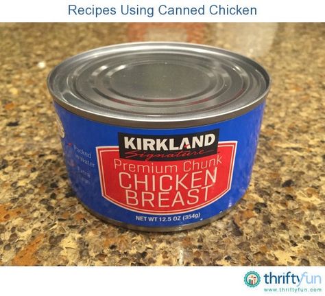 Recipes Using Canned Chicken, Using Canned Chicken, Recipes For Chicken Breast, Survival Recipes, Chicken Recipes Easy Quick, Canned Meats, Can Chicken Recipes, Can Chicken, Recipes For Chicken