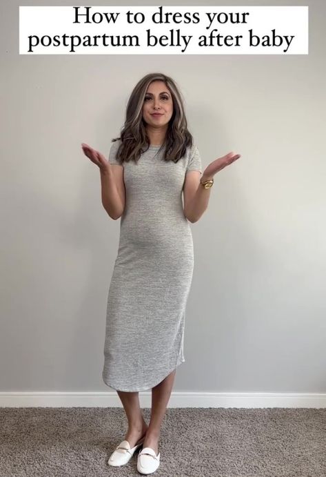 IT’S common to suffer something of a style confidence wobble when you’re a new mum. But one stylist has revealed some top tips on how to dress your post-baby body. Mum-of-two Puneet Brar took to The Stylist Twins, the Instagram page that she shares with her sister – Suneet Brar – to showcase the outfits […] Cute Preggo Outfits, Dressing Postpartum Belly, How To Dress Mommy Tummy, Summer Maternity Work Outfits, How To Dress Postpartum Belly, Mum Tum Outfit, New Mum Outfits, Cool Mum Outfit, Post Pregnancy Outfits