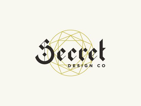 Secret Design Co Alternative Logo by Michael Loomes on Dribbble Gothic Typeface, Alternative Logo, Modern Gothic, Typeface Design, Editing Tools, Looking For Someone, Logo Maker, Modern Logo, Free Logo