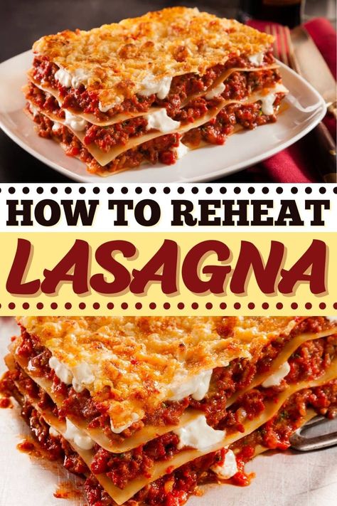 Reheating Lasagna In Air Fryer, Reheat Lasagna In Oven, Reheat Lasagna In Air Fryer, How To Reheat Lasagna In Oven, Reheating Lasagna In Oven, Reheating Lasagna, Leftover Lasagna, Frozen Lasagna, Reheat Chicken