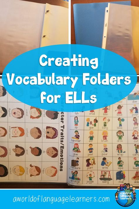 Esl Classroom Set Up, Esl Teaching Elementary, Esl Curriculum, Esol Classroom, Vocabulary Ideas, Ell Activities, Ell Resources, Daycare Curriculum, Esl Learning