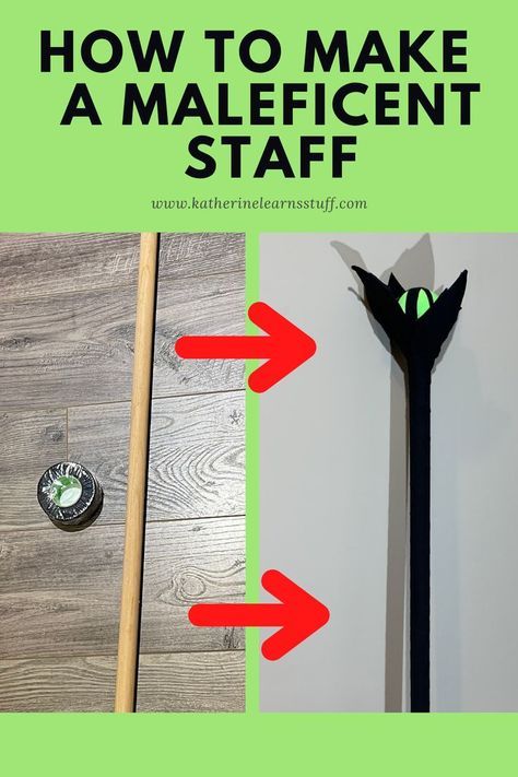 How To Make A Staff Diy, Maleficent Staff Diy Easy, Maleficent Scepter Diy, Diy Maleficent Staff, Malificent Staff, Maleficent Staff Diy, Maleficent Scepter, Halloween Villans, Scepter Craft