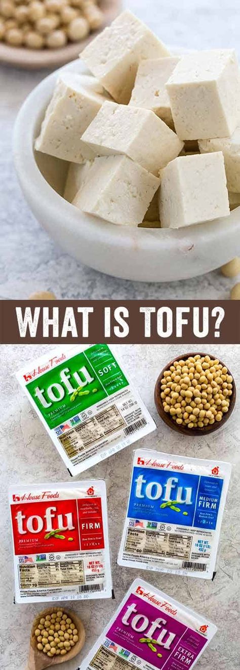 Soy food products, especially tofu, are one of the most consumed in the world due to its high protein content and alternative to meat option. Learn what tofu is, how its made, the nutritional profile and ways to add it quickly to meals. #tofu #vegan via @foodiegavin What Is Tofu Made Of, Protein Alternatives To Meat, Tofu Nutrition Facts, Foods Diabetics Should Avoid, Renal Friendly Recipes, Vegan 101, What Is Tofu, Vegetarian Thai Recipes, Becoming Vegetarian