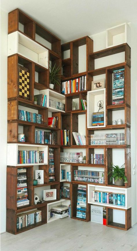 Modular Furniture System, Modular Cabinets, Home Library Design, Regal Design, Bookshelf Design, Modular Shelving, Bookshelves Diy, Home Libraries, Library Design