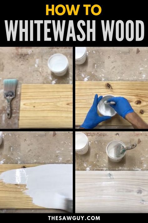 How To Whitewash Wood, Decor Marin, How To Whitewash, Rustic Furniture Diy, Diy Rustic Home, Dekor Diy, Cute Dorm Rooms, Classic Kitchen, Diy Holz