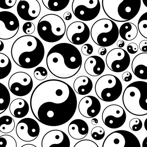 Yin and yang symbols seamless black and white pattern royalty free illustration Yin And Yang, Black And White Pattern, Free Illustration, Ying Yang, Free Illustrations, Of Wallpaper, Diy Wall, White Patterns, Yin Yang