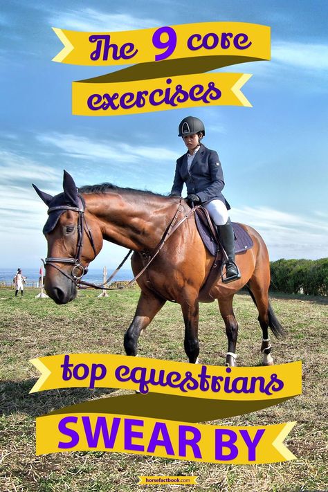 Equestrian Workout, Equestrian Fitness, Equestrian Exercises, Dressage Exercises, Riding Exercises, Horseback Riding Tips, Dressage Training, Horse Information, Horse Exercises