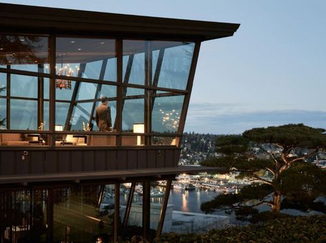 14 Best Restaurants in Seattle with a View (2024 Dining Guide) – Trips To Discover Best Restaurants In Seattle, Glass Entrance Doors, Seattle Restaurants, Private Event Space, Lopez Island, Barn Siding, Pacific Northwest Art, Modernist Architects, Lake Union