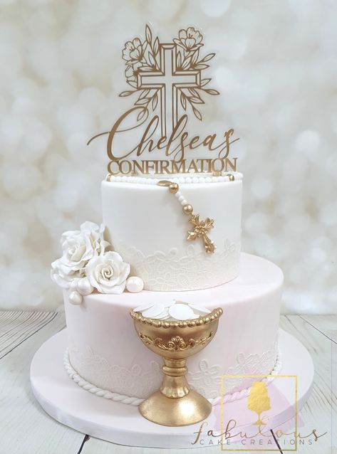 1st Holy Communion Cake, Confirmation Cakes For Boys, First Communion Cake Ideas, Confirmation Cakes Catholic, Confirmation Cake Ideas, Confirmation Decorating Ideas, 1st Communion Cakes, Christian Cakes, Decoration Communion