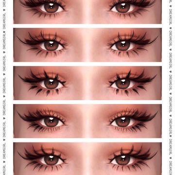 3D LASHES VER. 6 | dreamgirl on Patreon Sims 4 Cc Womens Skin Details, Eyelashes For Sims 4 Cc, Free Sims 4 Cc Eyelashes, Sims 4 Free Cc Eyes, Sims4 Cc Dimples, Sims 4 Cc Male Facial Features, Sims 4 Night Clothes Cc, Sims 4 Cc Bape Shoes, Sims 4 Cc Accessory Mesh Top