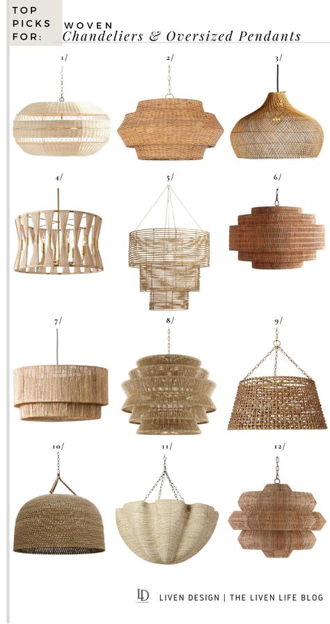 Woven Light Fixture, Lampe Crochet, Design Trends 2022, 2022 Bedroom, Coastal Traditional, Rattan Light Fixture, Boho Lighting, Wicker Pendant Light, Coastal Dining Room