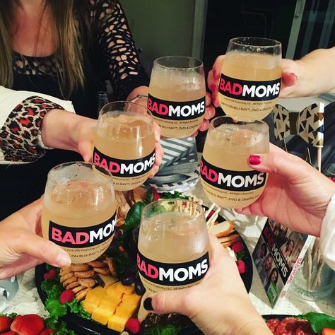 Tips for Hosting a Bad Moms Night In Party – Dandelion Women Adult Pajamas Party, Adult Slumber Party, Ladies Night Party, Moms' Night Out, Moms Night, Mom Party, Girls Night Party, Bad Moms, Bad Mom