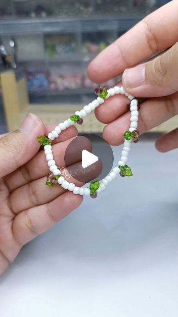 Cristal Bracelet, Bead Diy, Bracelet Bead, Beading Tutorials, Cherry, Bracelet, Beads, On Instagram, Instagram