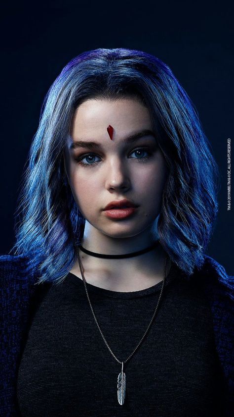 Raven Hair Color, Teagan Croft, Raven Hair, Piercings, Hair Color, Hair, Blue, Color, Hair Colour