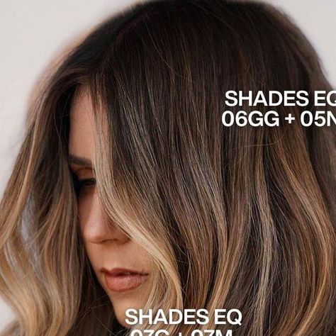 Redken on Instagram: "This Shades EQ color melt by #RedkenBrandAmbassador @sarabotsfordhair is everything 😍 And great inspiration to continue the Redken Gloss Day celebration 🥳

The blend is seamless. From a rich level 5 to a bright level 10, we have the ultimate dimensional masterpiece. ✨

Why our clients love a color melt: 
✔️ Adds incredible depth and movement to the hair 
✔️ Creates a natural, sun-kissed effect 
✔️ Low-maintenance grow-out for longer-lasting color

The #RedkenRecipe (all Shades EQ): 
🩷 Zone 1: 06GG + 05N 
🩷 Zone 2: 07G + 07M 
🩷 Zone 3: 010NB + 09GB

What do you love most about this look? ⬇️" Caramel Shades Eq Formula, 7m Shades Eq, Level 5 Hair Color, Redken Gloss, Redken Hair Color, Color Melt, Redken Hair Products, Redken Shades, Redken Shades Eq