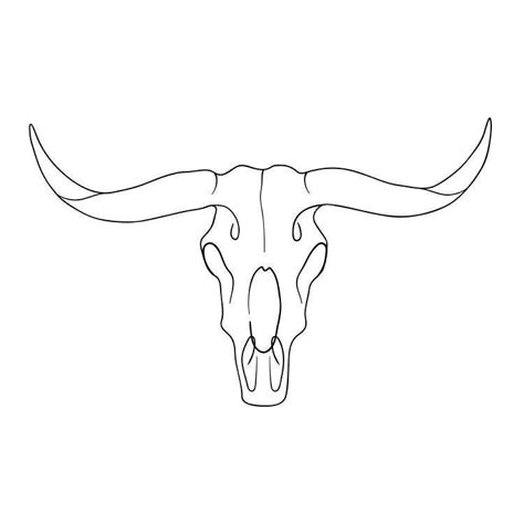 How To Draw A Bull Skull, Bull Tattoo Stencil, Buffalo Skull Tattoo Women, Easy Drawings Western, Cowboy Images Western, Western Line Drawing, Country Drawings Westerns, Cowboy Aesthetic Drawing, Western Art Drawings Simple