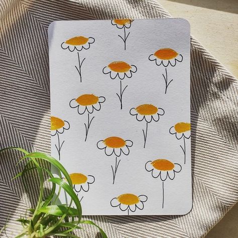 Drawn Cards Handmade, Hand Drawn Greeting Cards Ideas, Homemade Thank You Cards, 2024 Doodle, Cute Sketch, Card Design Handmade, Homemade Card, Bday Cards, Watercolor Projects