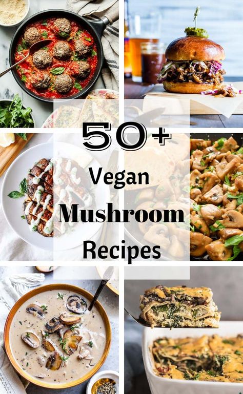 Vegan Mushroom Recipes, Mushroom Recipes Vegan, Resep Vegan, Vegan Stuffed Mushrooms, Mushroom Recipes Healthy, Dinner Pasta, Fall Vegan Recipes, Mushroom Dish, Vegan Mushroom