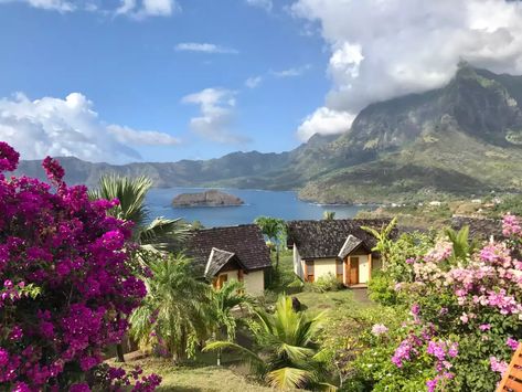 Moorea French Polynesia Aesthetic, Huahine French Polynesia, Things To Do In Tahiti French Polynesia, Tahaa French Polynesia, Marquesas Islands, Air Tahiti, Tahiti French Polynesia, Camping Destinations, Remote Island