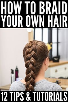 Come Intrecciare, Waterfall Braid Tutorial, Braid Your Own Hair, Dutch Fishtail, Wavy Or Curly Hair, Easy Updos For Long Hair, How To Braid, Waterfall Braids, Braiding Your Own Hair