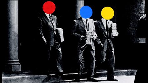 Placing different colored dots conceals each other persons' identities. However, due to the different colors of the dots, the people are still unique and not just seen as a single entity. Austin Kleon, John Baldessari, Conceptual Artist, Teaching Art, Conceptual Art, Art Google, Drawing For Kids, Art World, Cool Gifs