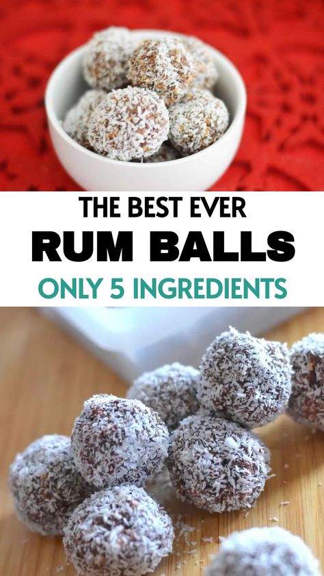 Indulge in the classic Christmas tradition with our irresistible rum balls. These delightful treats are a must-have for any festive gathering, adding a touch of sweetness and nostalgia to your holiday season. Crafted with simple ingredients, these delectable bites are not only delicious but also incredibly easy to prepare. Let the rich flavors and satisfying textures of our traditional rum balls enhance your Christmas celebration this year! Ree Drummond Rum Balls, Rum Balls Christmas, Bacardi Rum Balls, Fruit Balls Recipe, Christmas Rum Balls Recipe, Rum Ball Recipe, Easy Rum Balls Recipe, Rum Balls Recipe Traditional, Run Balls Recipe