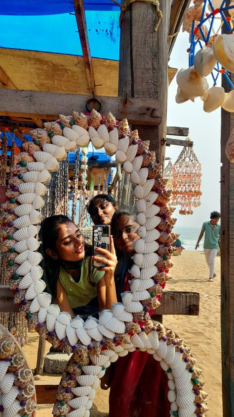 Indian Boho Aesthetic, Indian Beach Aesthetic, Odisha Aesthetic, Sanatan Aesthetic, Odisha Art, Traveling Photos, Puri Odisha, Random Story, Beach Shells