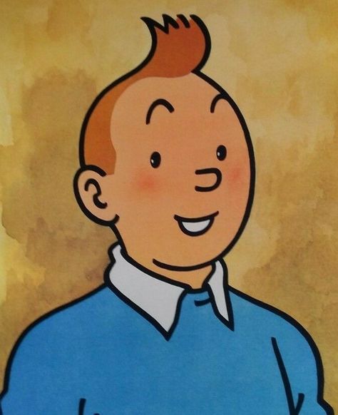 TINTIN Tintin Movie, Hairstyle Cartoon, Belgian Comics, Tin Tin Cartoon, Andre Kohn, Soulful Art, Drawing Superheroes, Moomin Valley, Cartoon Hair