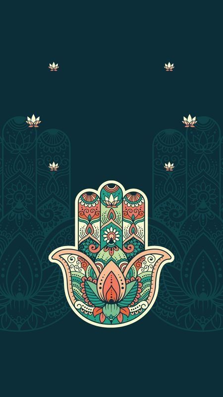 Hamsa Art Wallpaper, Hamsa Wallpaper Iphone, Hamsa Hand Wallpaper, Hamsa Aesthetic, Hamsa Wallpaper, Hamsa Hand Art, Ornamental Flower, Hamsa Art, Hand Wallpaper