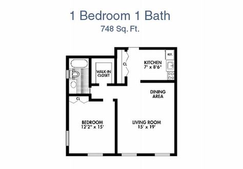 The Seramonte One Bedroom Apartment Floor Plan - 1 Bed, 1 Bath, 748 Sq. Ft. Apartment Design Floor Plan, 1 Story Apartment Floor Plan, 1 Bedroom Studio Apartment Floor Plan, 1 Bed Apartment Floor Plan, Small Apartment Layout Floor Plans, One Bedroom Apartment Ideas Floor Plans, One Bedroom Apartment Floor Plan, 1 Bedroom Apartment Floor Plan, 1 Bedroom Apartment Layout