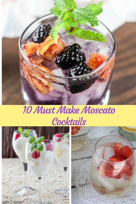 10 Must Make Moscato Wine Cocktails - Mommy Needs a Bottle Cocktail With Moscato, Drinks With Moscato Wine, Moscato Drinks Recipes, Moscato Cocktail Recipes, Drinks With Moscato, Moscato Cocktails, Moscato Recipes, Moscato Drinks, Vodka Cocktails Easy