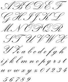 Includes Copperplate, Zaner's Script, English Roundhand, Spencerian, and Engraver's Script. Tattoo Fonts Alphabet, English Calligraphy, Calligraphy Tutorial, Copperplate Calligraphy, Tattoo Lettering Fonts, Fancy Letters, Hand Lettering Fonts, Hand Lettering Alphabet, Cursive Handwriting