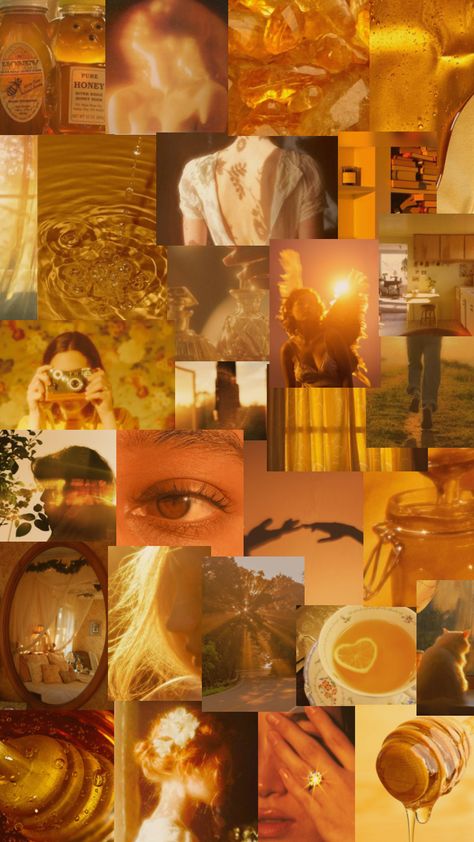 honey, honey 🍯 #honey #honeyaesthetic #aesthetic #yellow #yellowaesthetic #gold #goldaesthetic #sun #sunshine #fyp #warm #warmaesthetic #sunny Honey Gold Aesthetic, Honey Colour Aesthetic, Yellow Golden Aesthetic, Aesthetic Honey Pictures, Honey Art Aesthetic, Warm Glow Aesthetic, Honey Color Aesthetic, Honey Aesthetic Wallpaper, Honey Girl Aesthetic