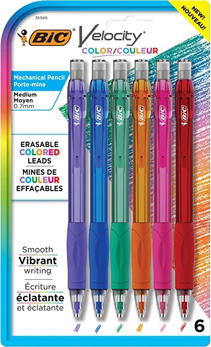 Color Coding Notes, Bic Mechanical Pencils, Bic Pencils, Mechanical Pencil Lead, Chalk Pencil, Led Pencils, College Stuff, Paper Mate, Work Planner