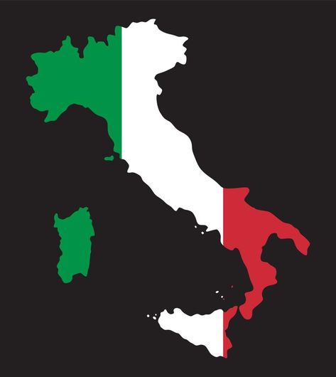 Italy map with flag inside Italy Flag Aesthetic, Street Magician, Map Italy, Flag Of Europe, Garden Pasta, Boxes Packaging, Map Pictures, Italy Flag, Book Cover Illustration