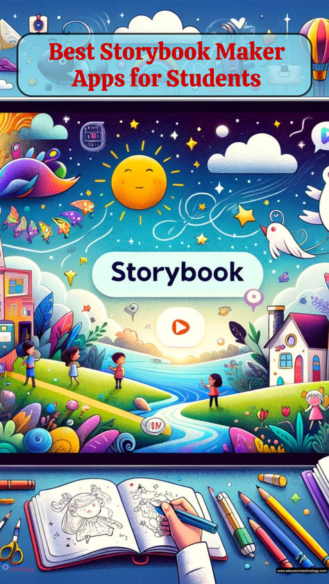 📚✨ Unleash the Power of Storytelling in Your Classroom! Dive into my latest blog post where I explore the magic of storybook maker apps like My Storybook Maker, Puppet Pals HD, Book Creator, Pictello, & Storybird. Perfect for nurturing young minds in creativity & literacy! 🎨📖 #EdTech #CreativeLearning #StorytellingInEducation Author And Illustrator Activities, Apps For Students, Comic Template, Power Of Storytelling, Digital Story, Common Sense Media, Book Maker, Book Creator, Support Groups