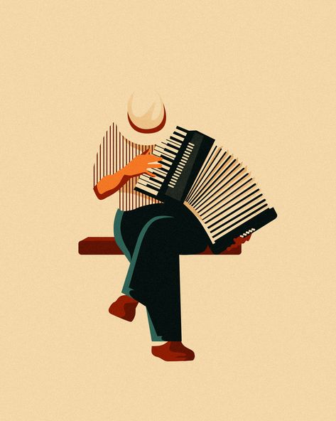 Dreamy Illustrations by Domagoj Šokčević Arte Jazz, Best Illustration, Markus Zusak, Music Festival Poster, Music Illustration, Creative Illustration, Illustration Character Design, Digital Art Tutorial, Graphic Design Posters