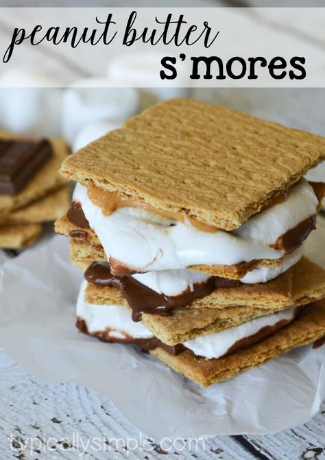 Peanut Butter S Peanut Butter Smores, Yummy Donuts, Summer Sweets, Summer Eats, Summertime Recipes, Homemade Candy, Sweet Cravings, Delicious Donuts, Peanut Butter Recipes