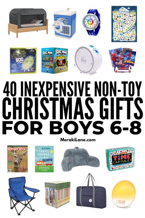 Non Toy Christmas Gifts For Boys, Gifts For Boys 8, Toys For Boys 6-8, No Toy Gifts For Kids, Best Gifts For Boys 5-7, Gifts For Boys 4-6, No Toys Christmas Gifts, Christmas Toys For Kids, Gift Ideas For Kids Who Have Everything