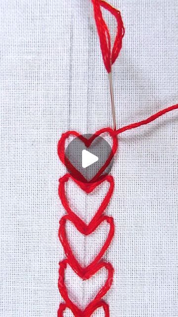 RozaBird on Instagram: "❤️❤️Shape borderline embroidery! #reelsfb #support #stitch #flowers #facebookreels #fbreelsvideo #fbreels #satisfying #cute #content #diy #trending #tutorial #viral #useful #reels #embroidery #border #handembroidery #heart #love" Sewing Flowers Embroidery, Small Heart Embroidery, Small Embroidery Designs, Creative Stitching, Heart Stitch, Embroidery Heart, Diy Instagram, Embroidery Border, Love Embroidery