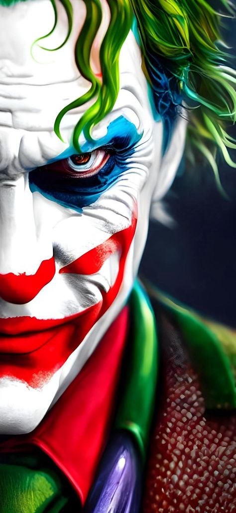 Joker Pics Full Hd, Jokar Pic, Clown Jokes, Image Joker, Batman Joker Wallpaper, Joker Photos, Joker Tattoo Design, Funny Clown, Joker Wallpaper