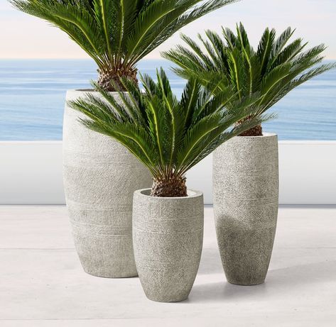 Concrete Planter Ideas  That Will Add Style To Your Backyard  - Engineering Discoveries Concrete Planter Ideas, Vasos Vintage, نباتات منزلية, Potted Plants Outdoor, Concrete Planter, Planter Design, Planter Ideas, Plant Decor Indoor, Outdoor Gardens Design